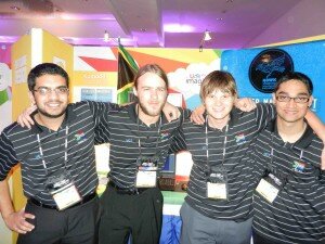 SA Team Imagine Cup - small SA Team at Imagine Cup 2011
