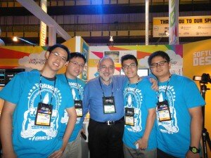 Taiwan Team Barry Dwolatzky with the Taiwan Team